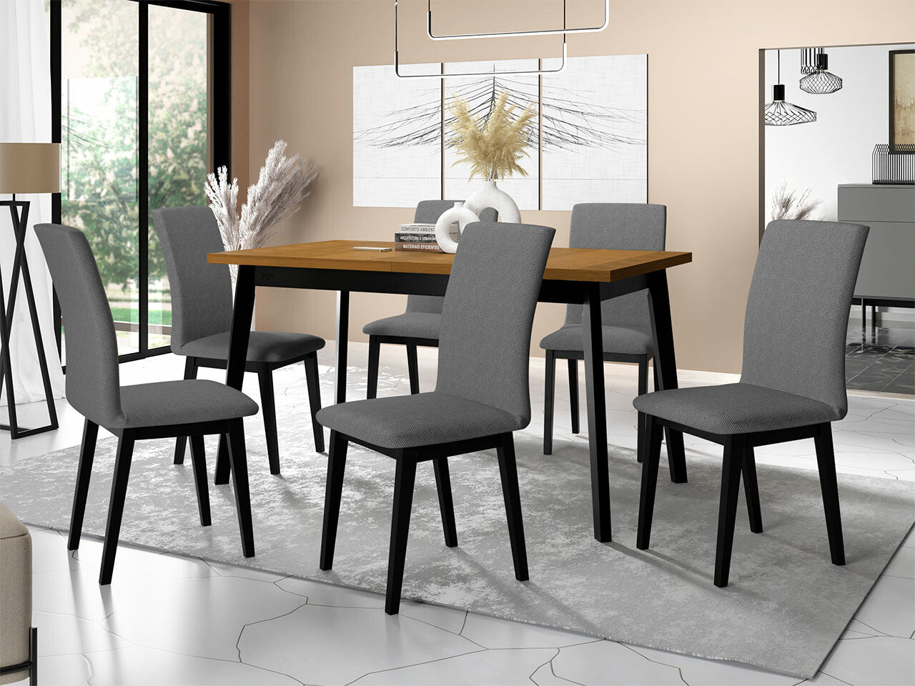 Spisestue-sæt Victorville 288