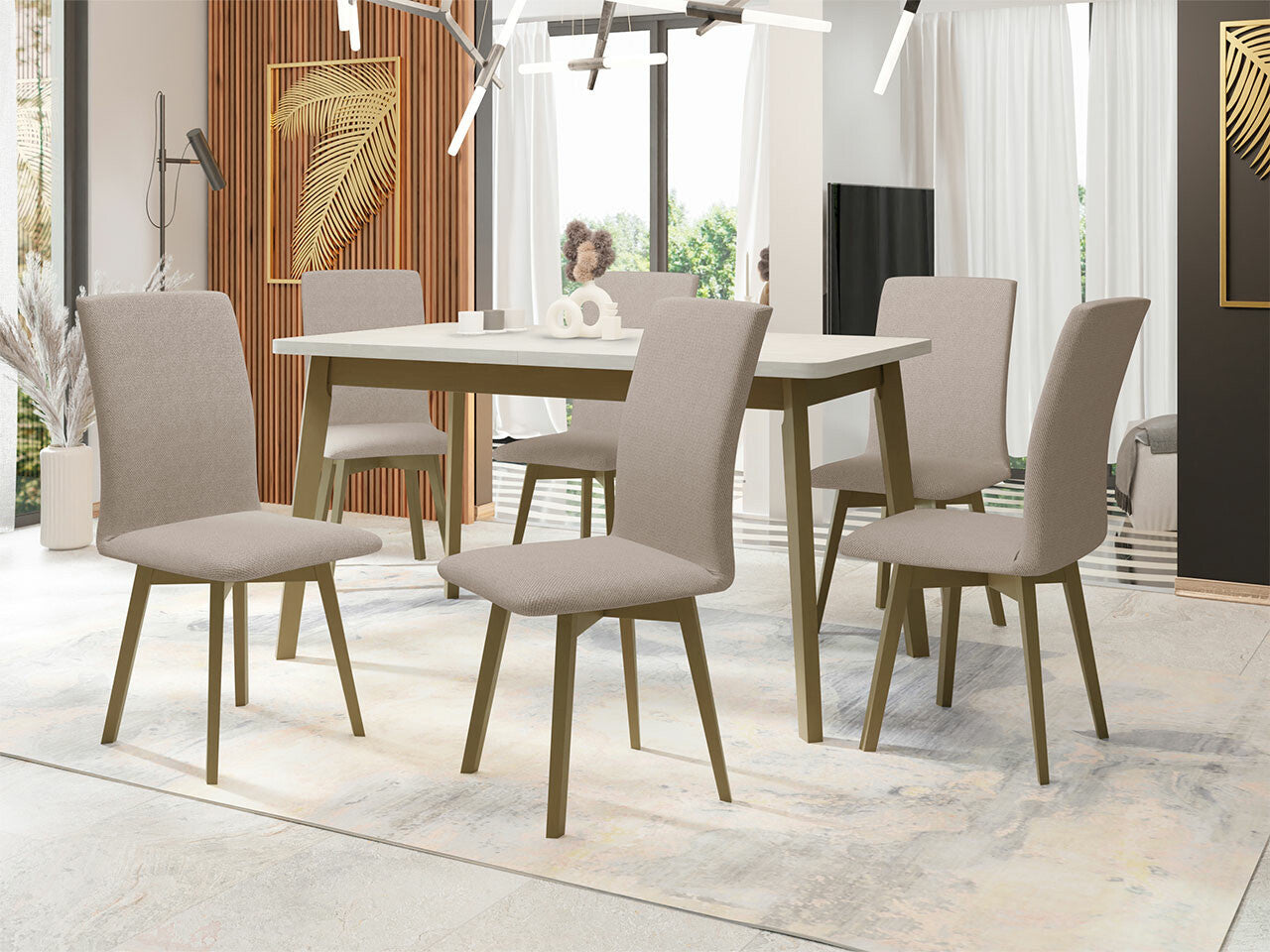 Spisestue-sæt Victorville 290