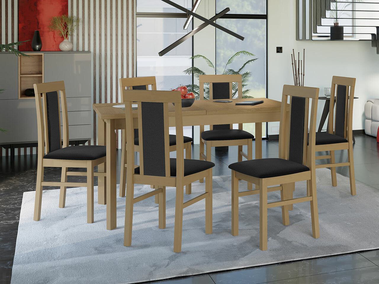 Spisestue-sæt Victorville 293