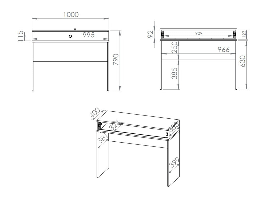 Sminkebord Flonovu 108