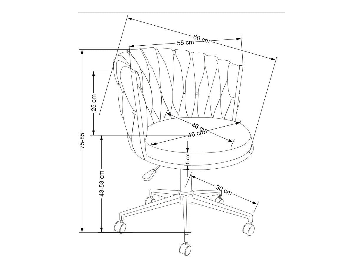 Kontorstol Houston 1406