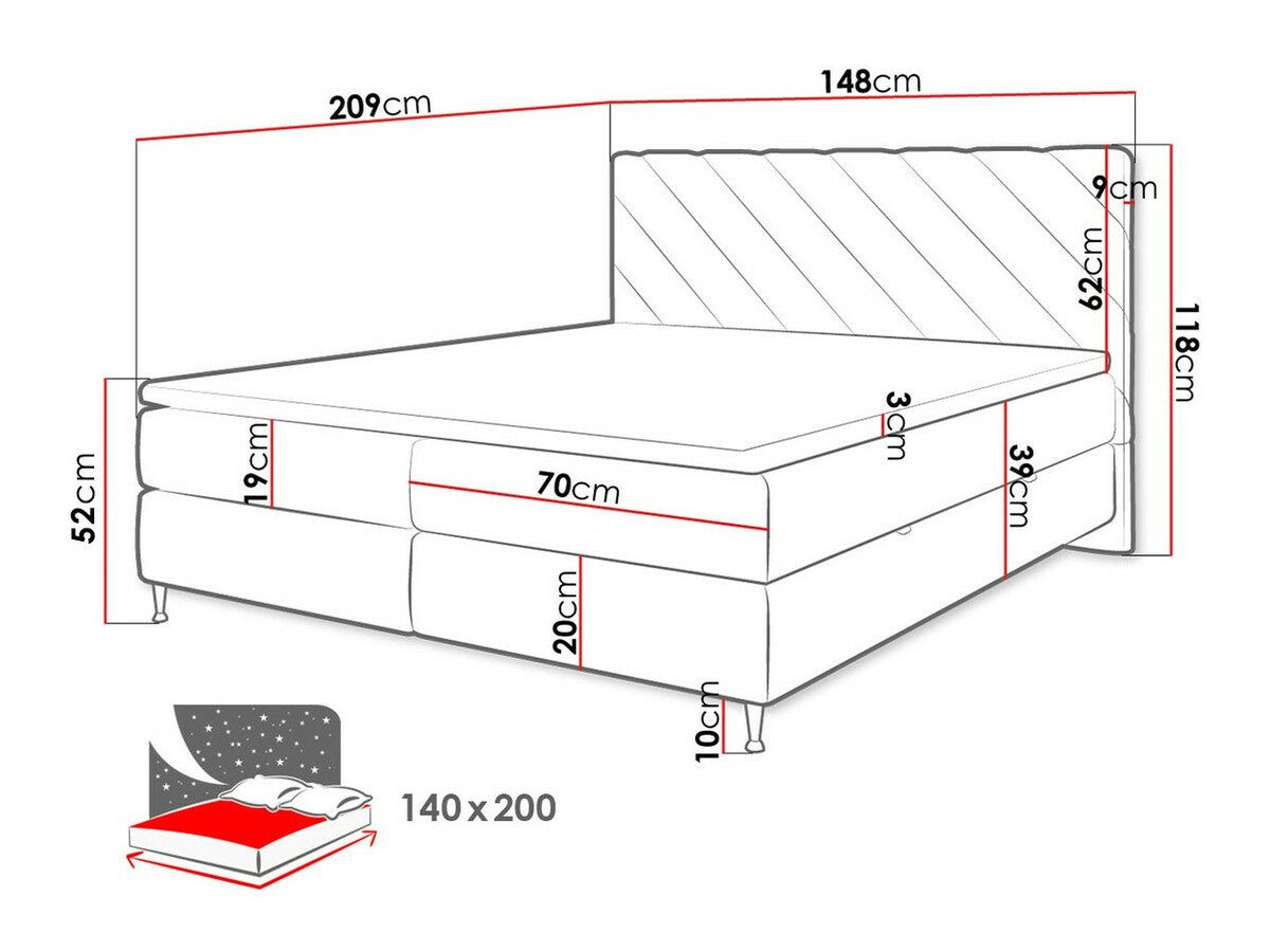 Kontinentalseng ComfiDream 176