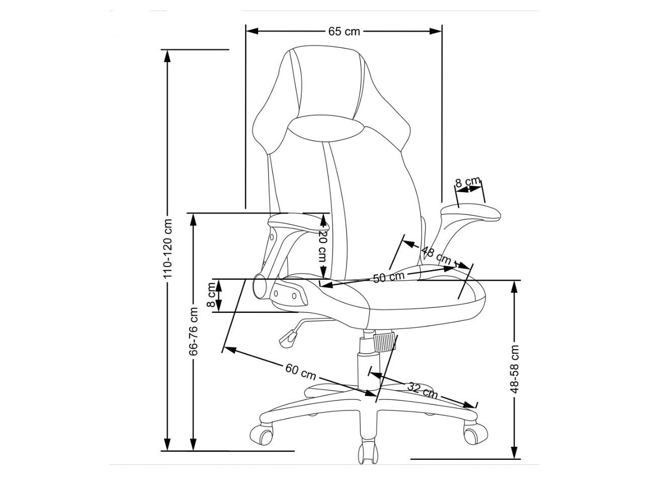 Kontorstol Houston 1373