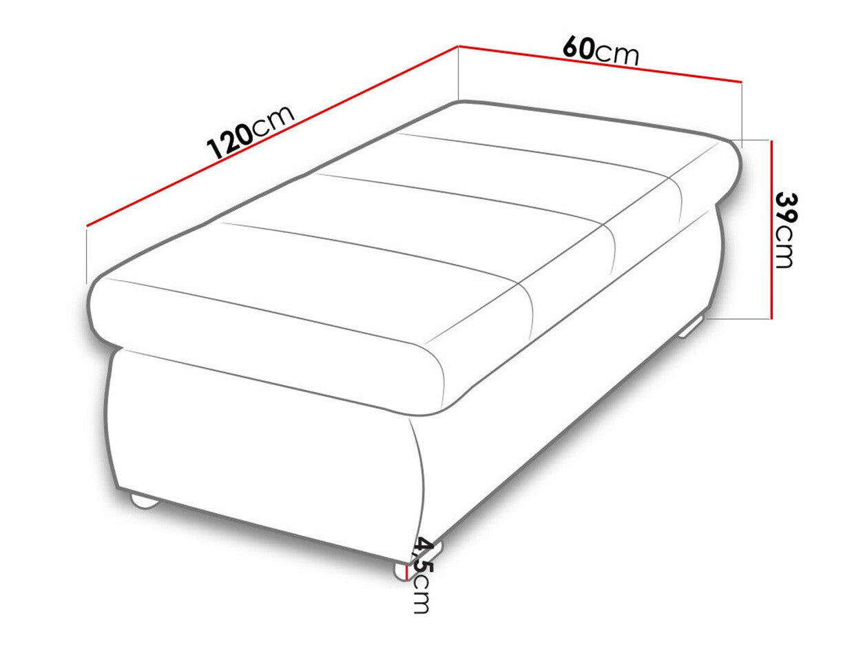Polstret bænk Comfivo 123