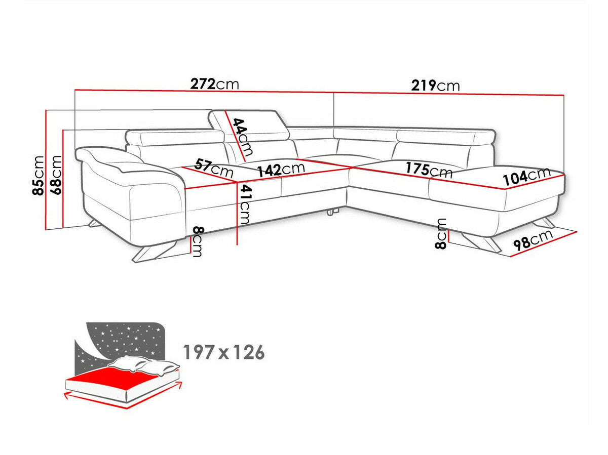 Hjørnesofa Lincoln 102