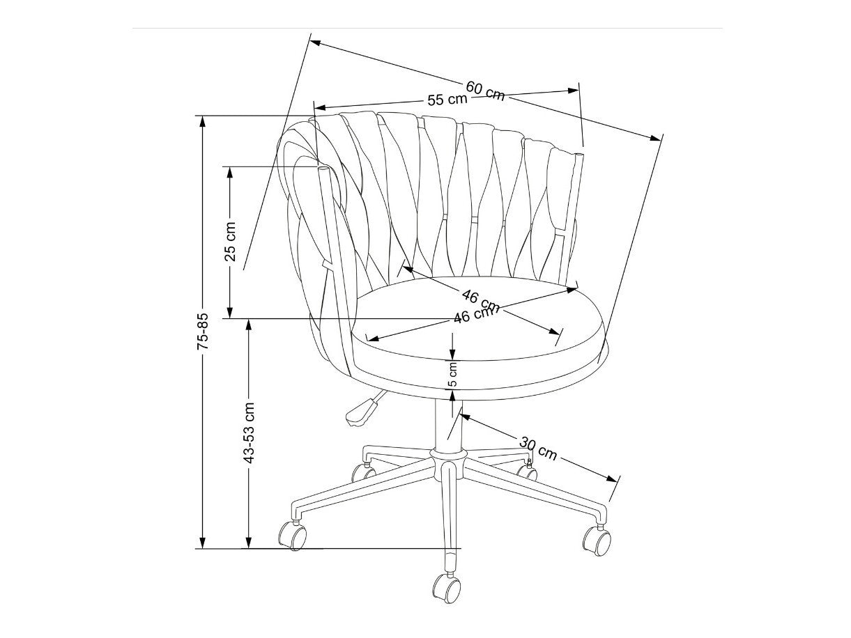 Kontorstol Houston 1406