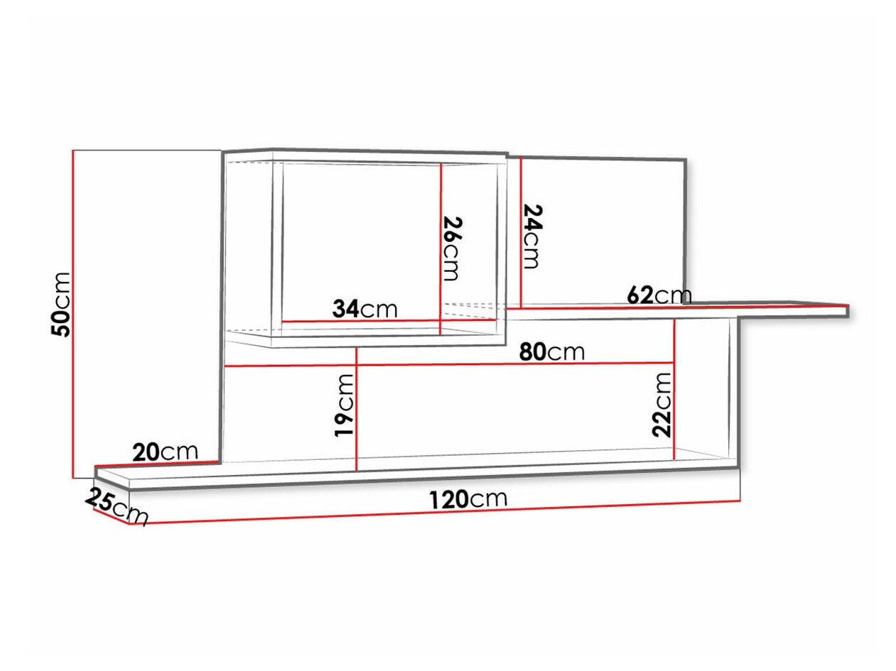 Wall shelf Toledo G111