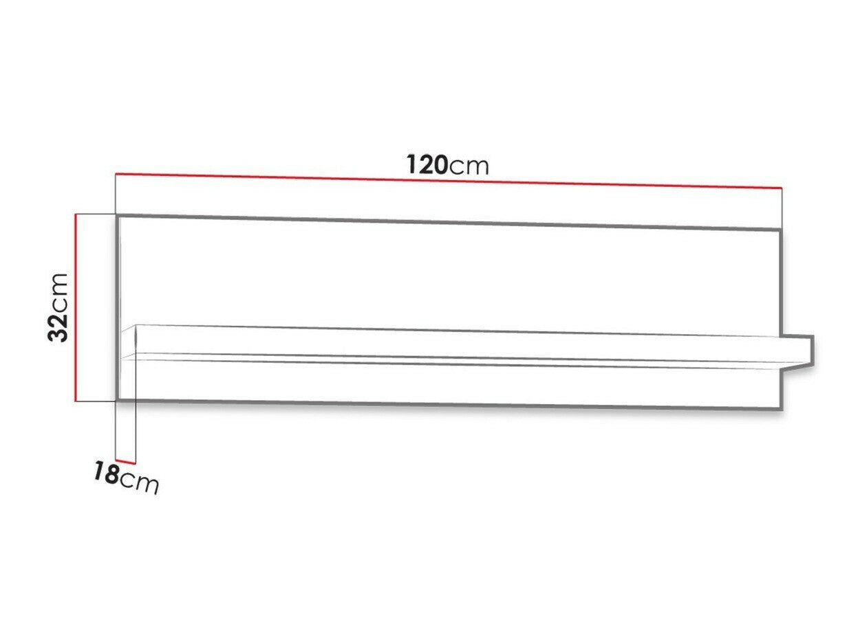 Wall shelf Stanton C108