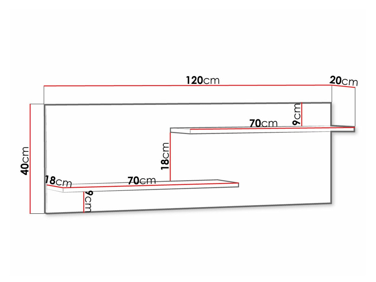 Wall shelf Stanton G110