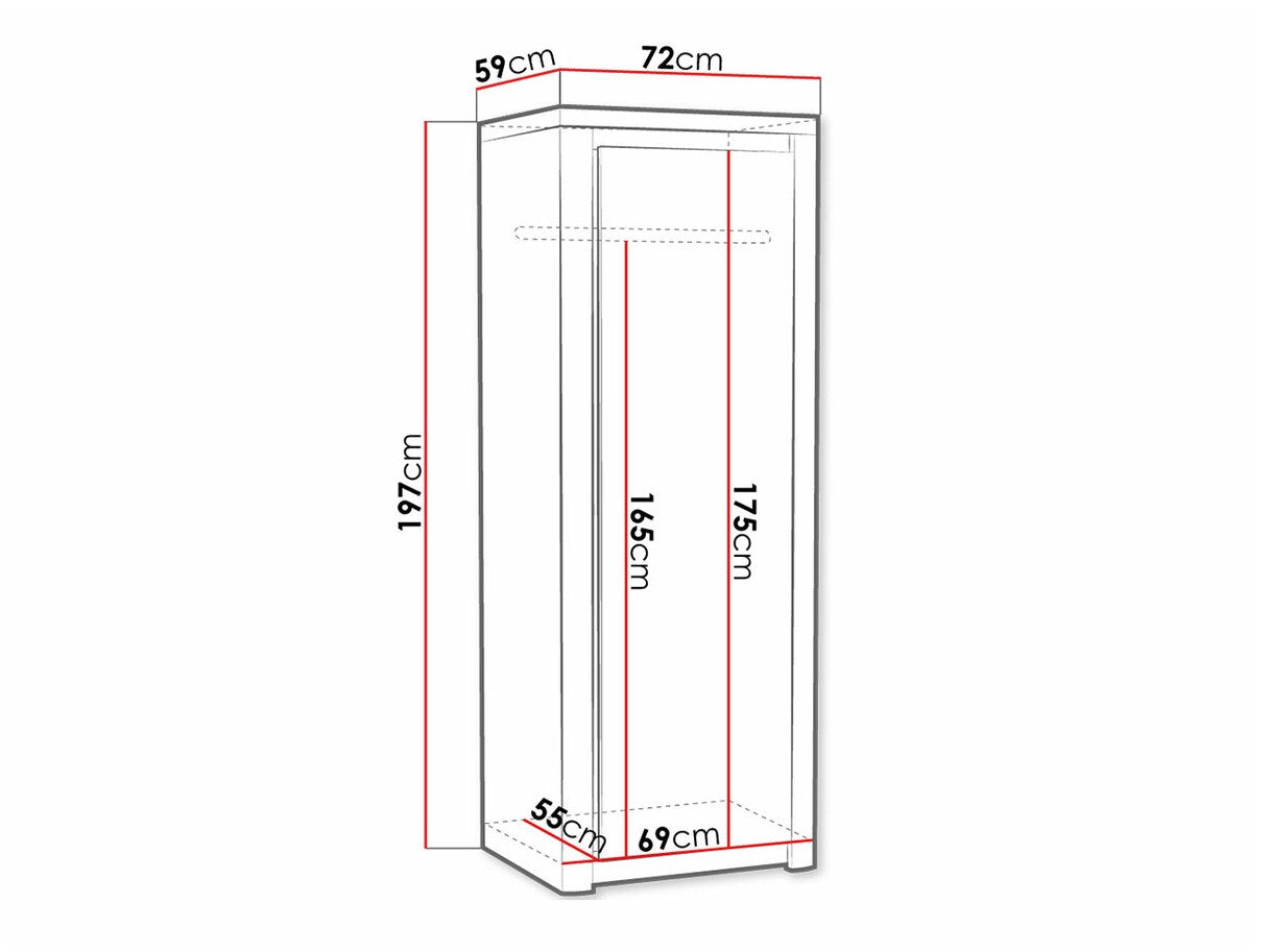 Wardrobe Stanton G101