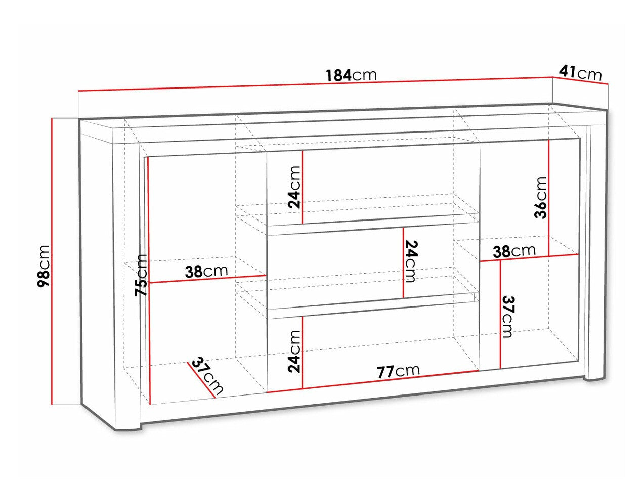 Chest of drawers Stanton G107