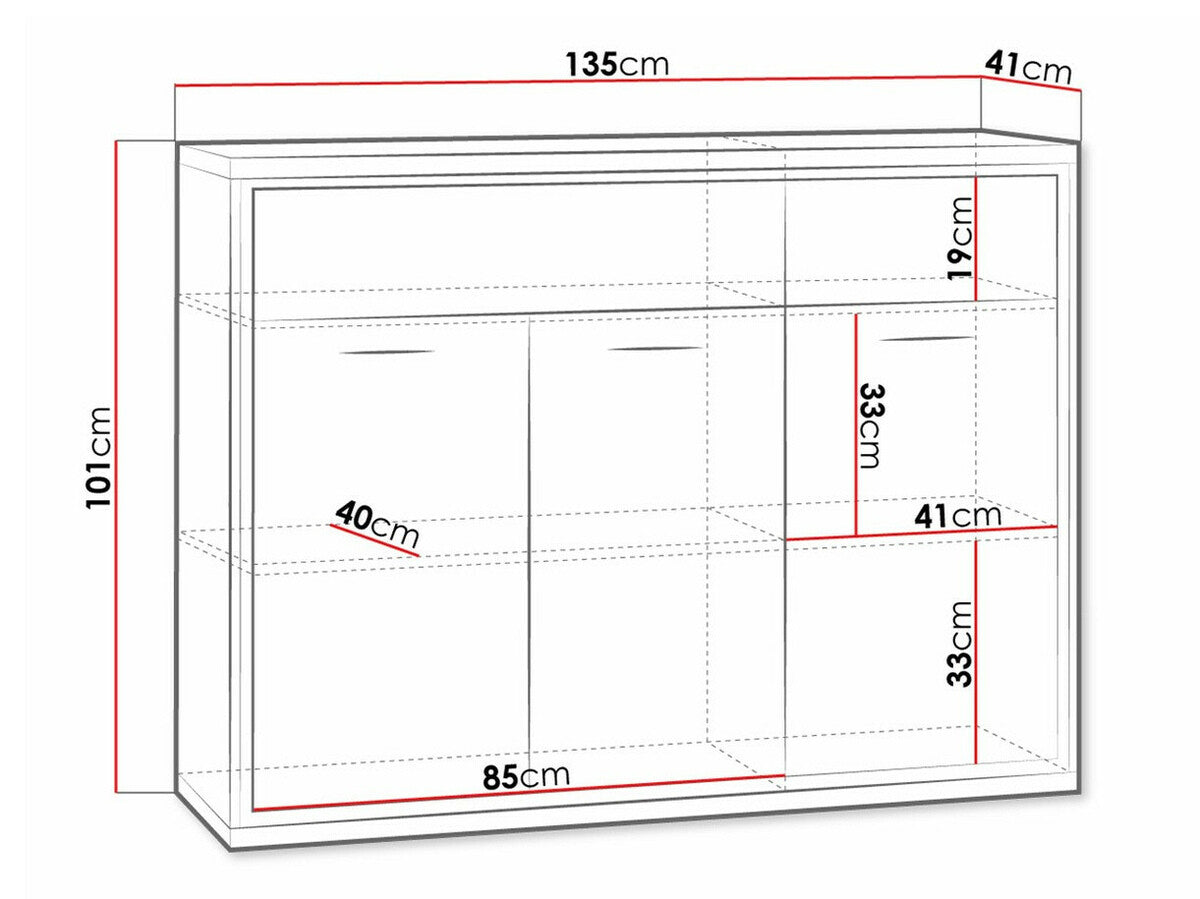 Chest of drawers Stanton F104