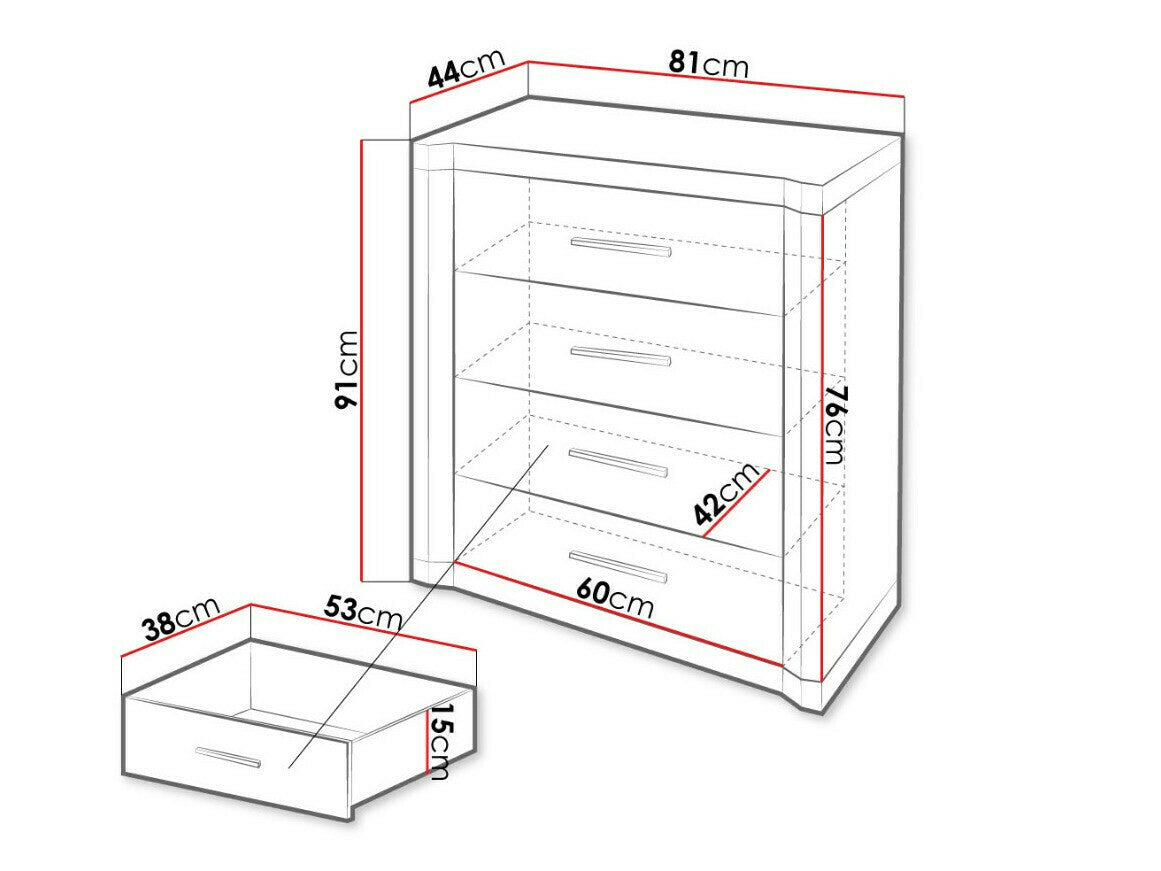 Chest of drawers Stanton D103