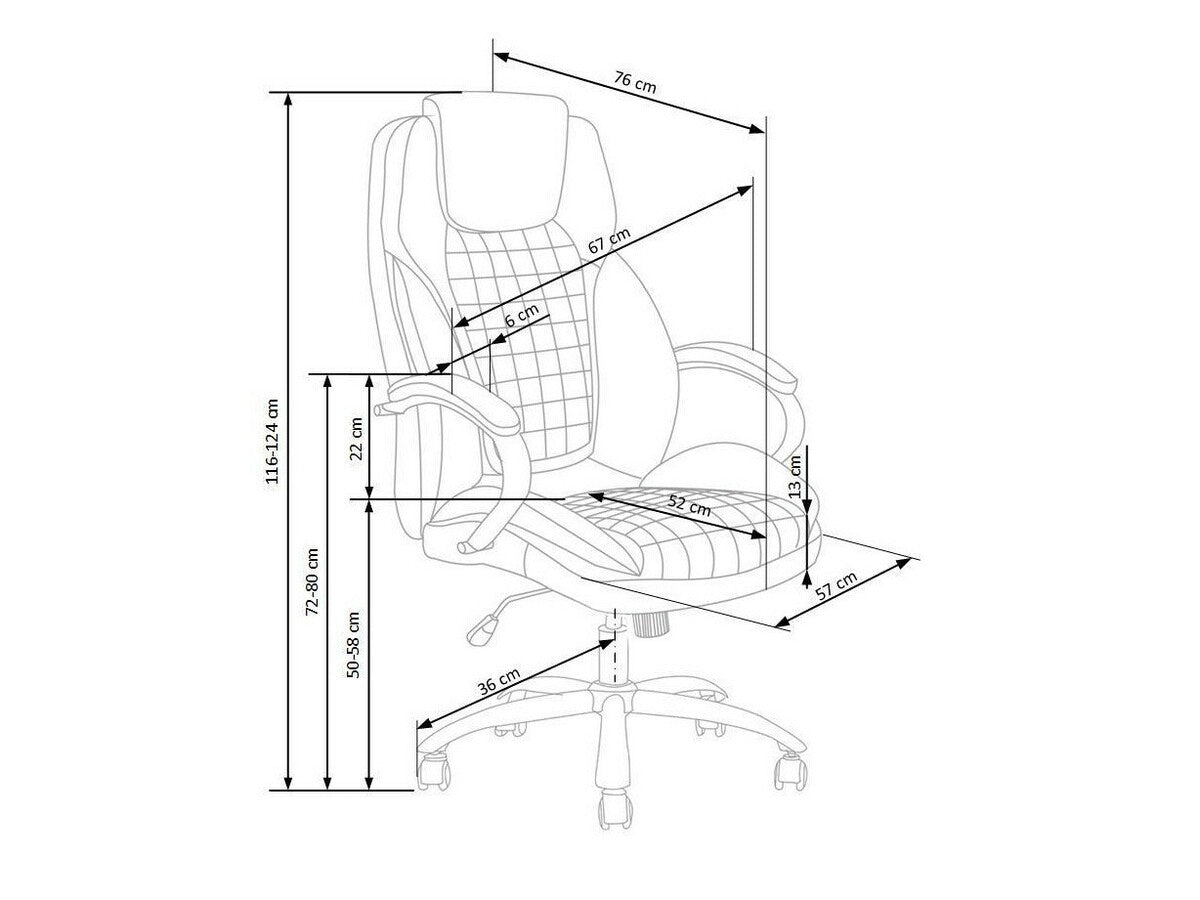 Kontorstol Houston 1387