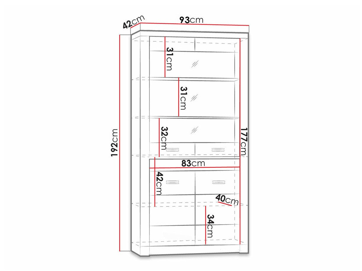 Display cabinet Stanton C101
