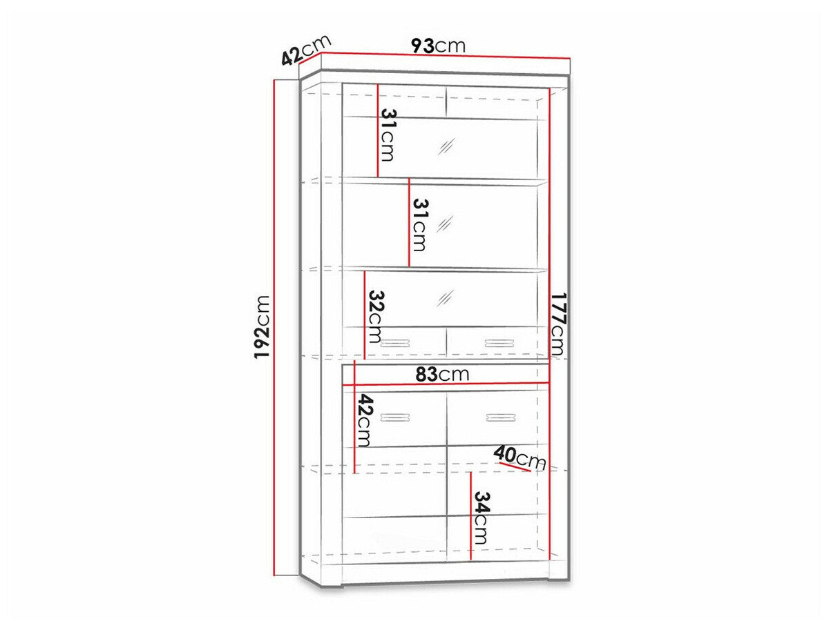 Display cabinet Stanton C101