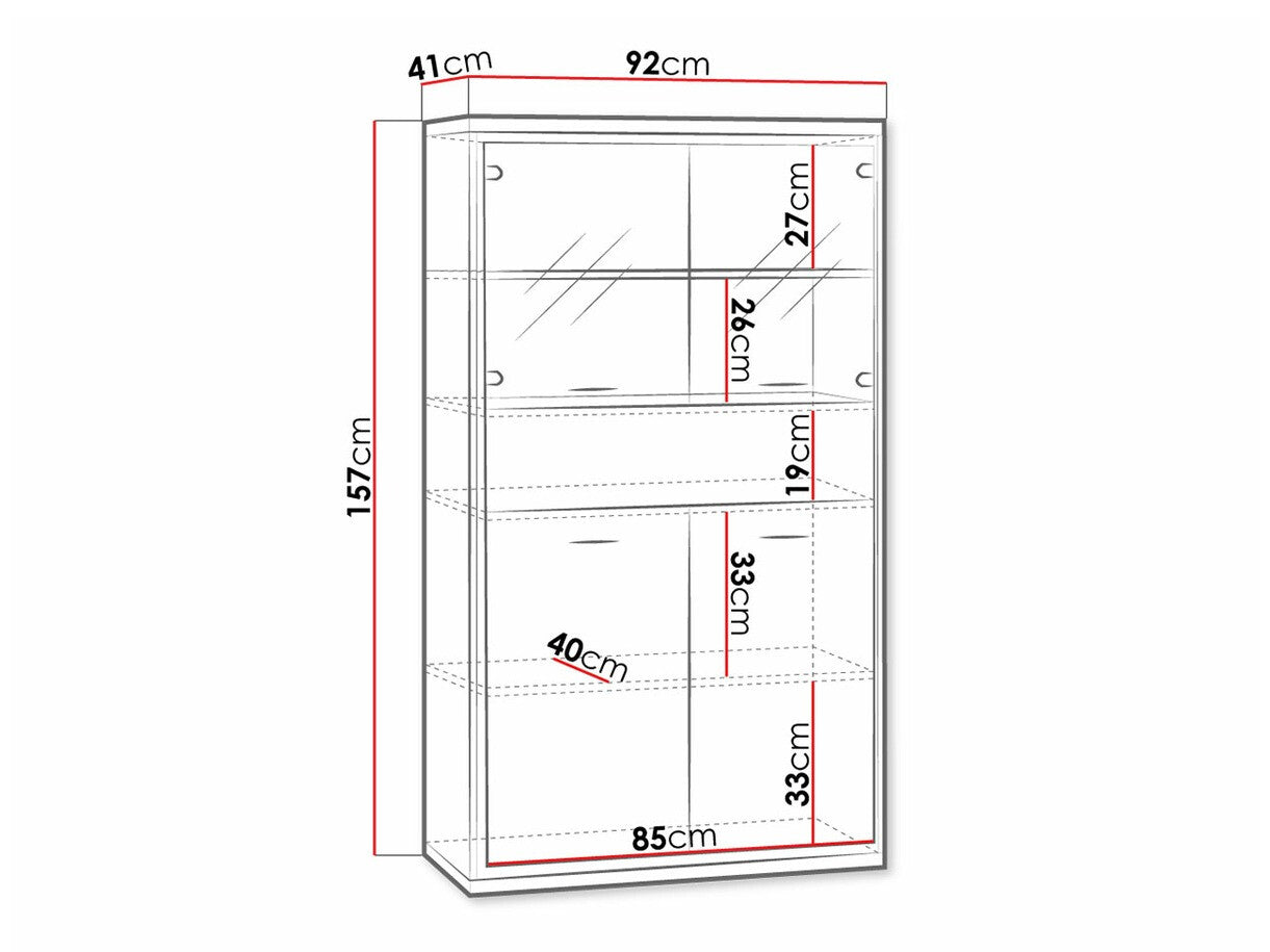 Display cabinet Stanton F107