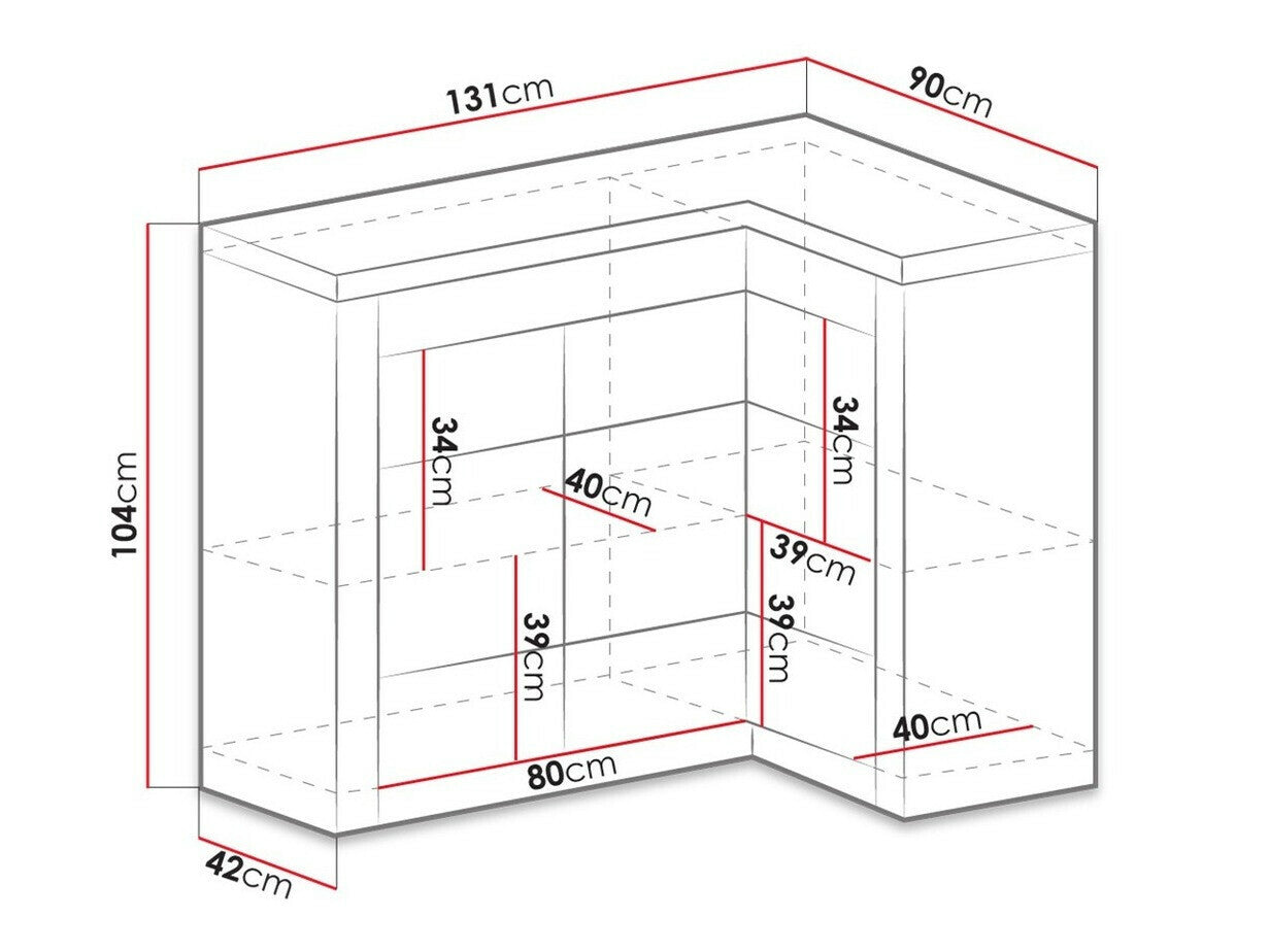 Corner cabinet Stanton C112