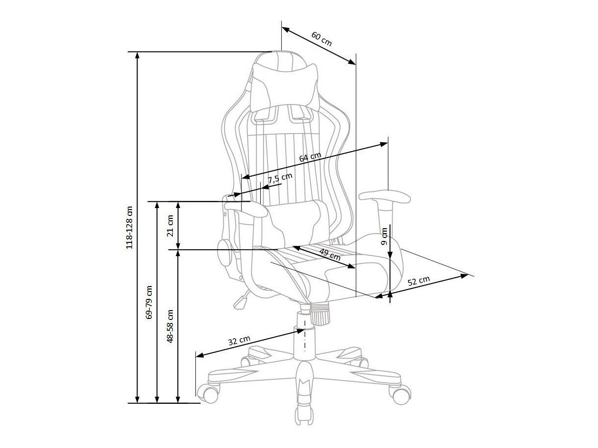 Gamingstol Houston 1489