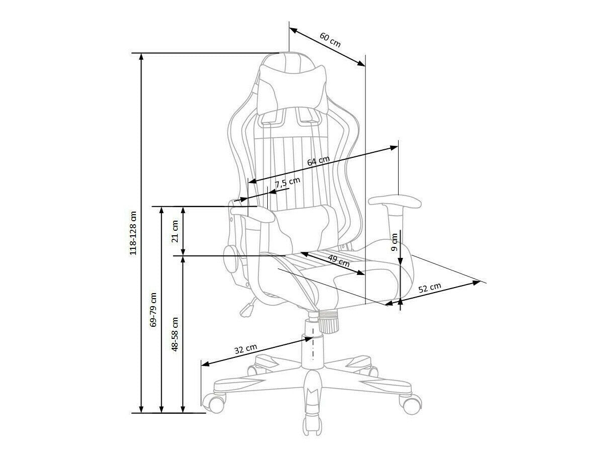 Gamingstol Houston 1489