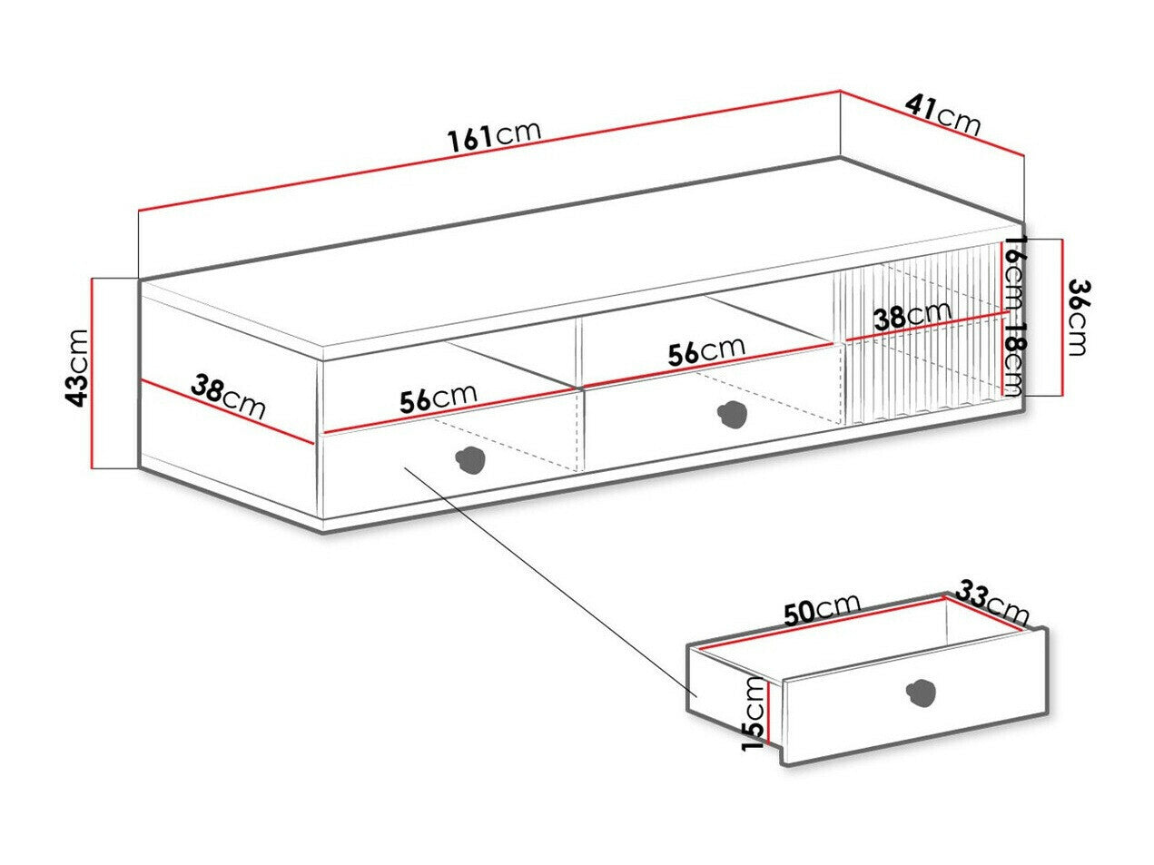 TV stand Stanton H105