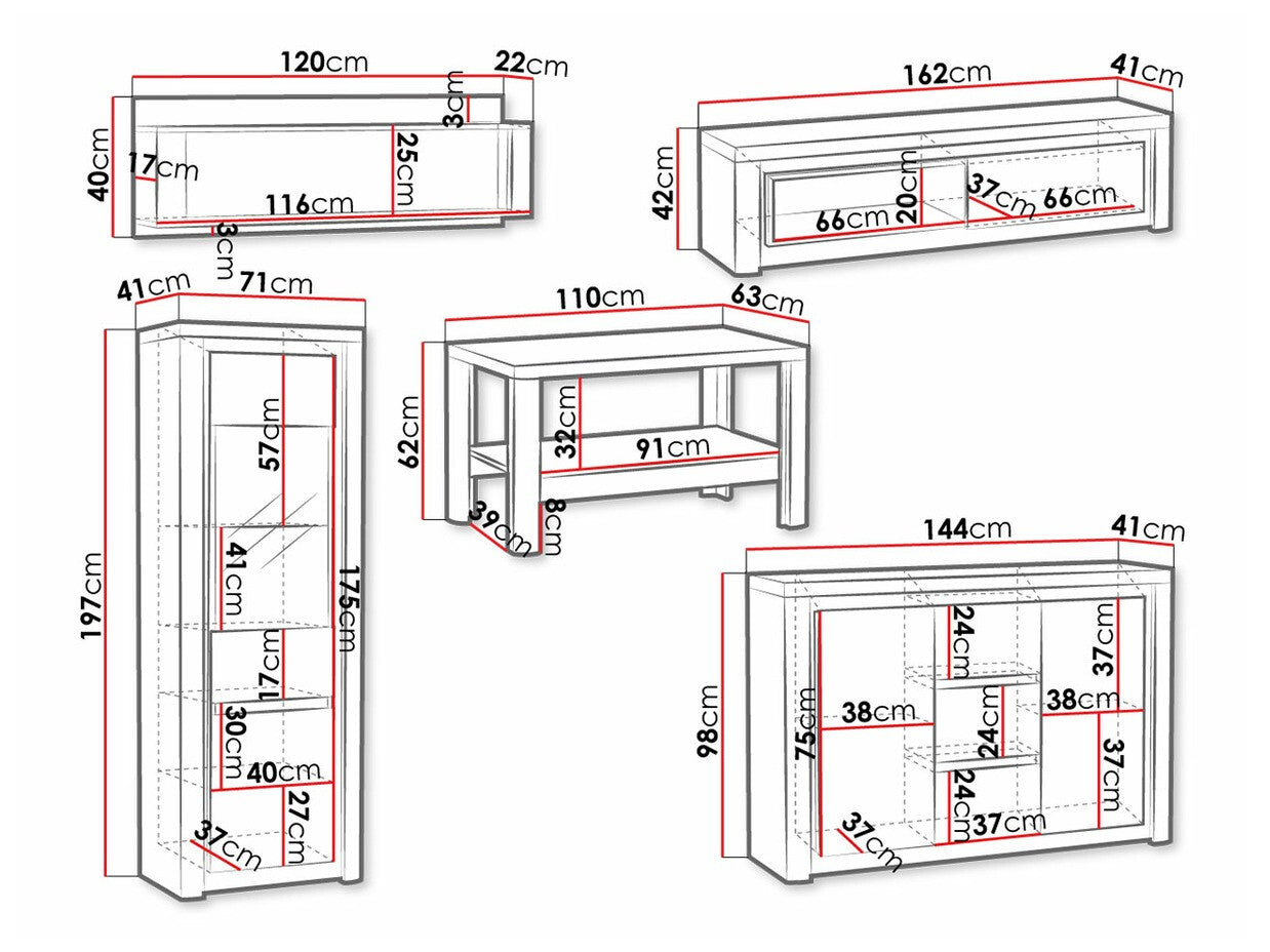 Living room set Stanton G117