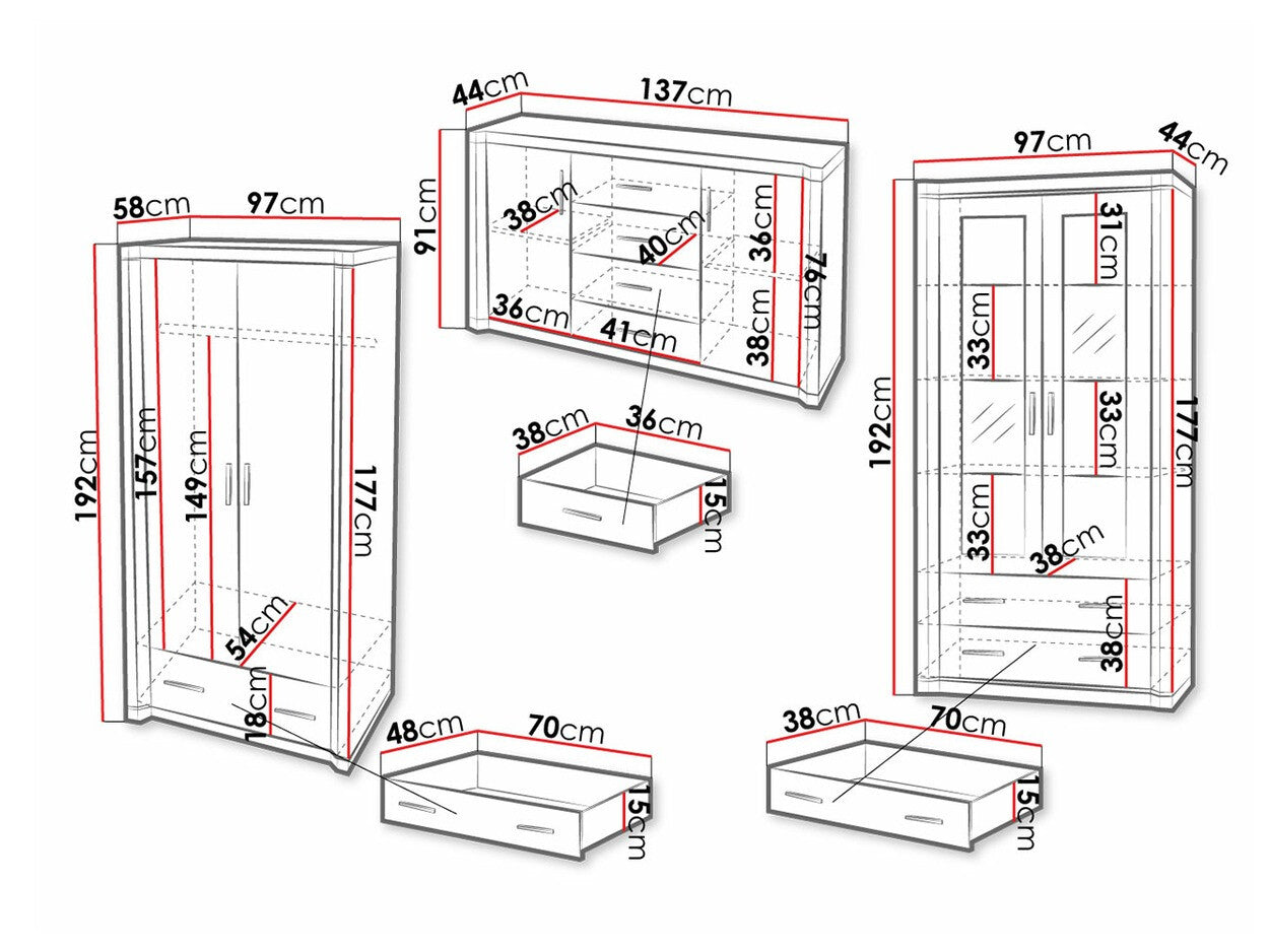 Living room set Stanton D125