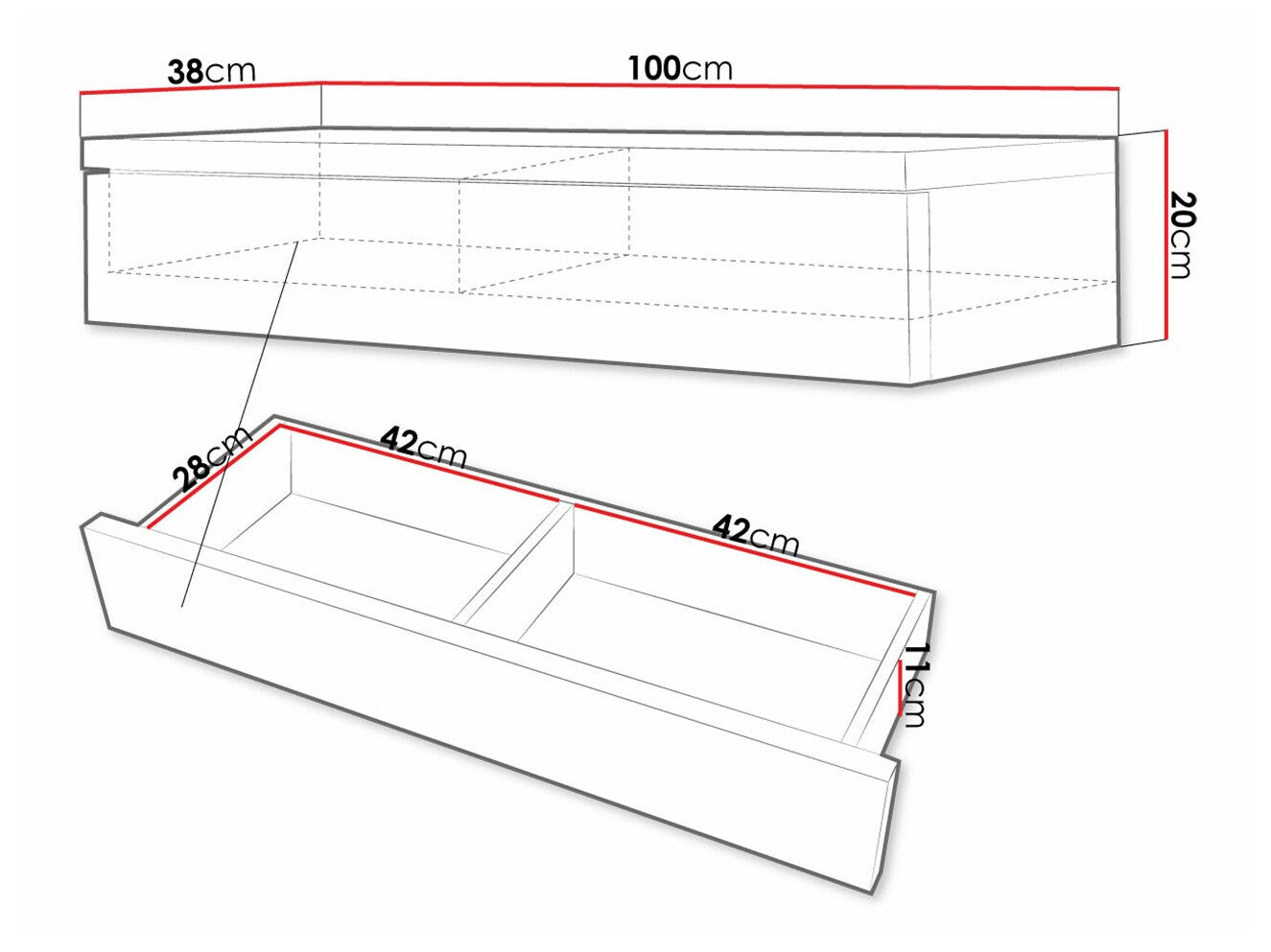 Sminkebord Providence 186