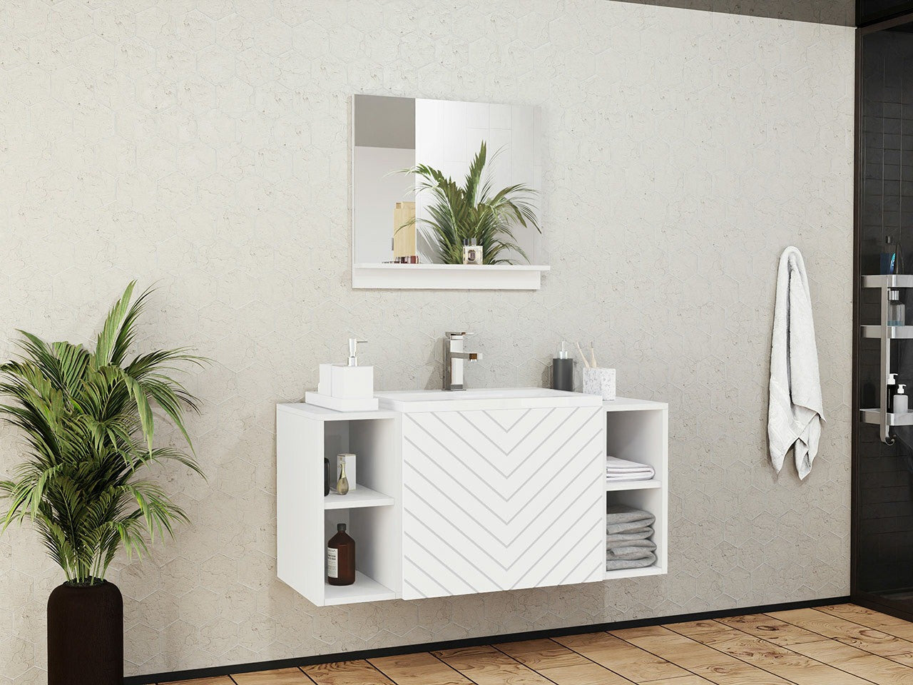 Bathroom set Comfivo E104