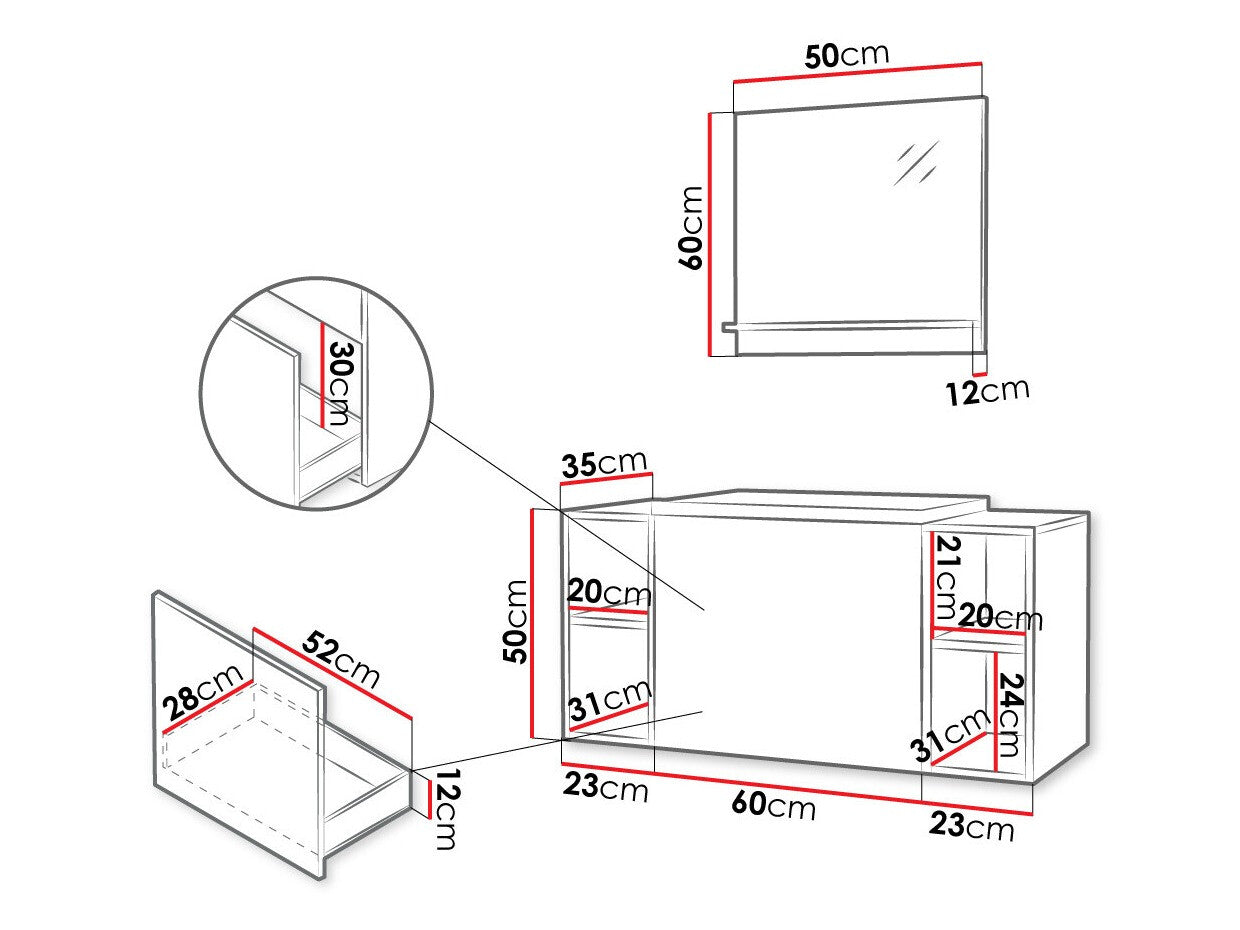 Bathroom set Comfivo E104