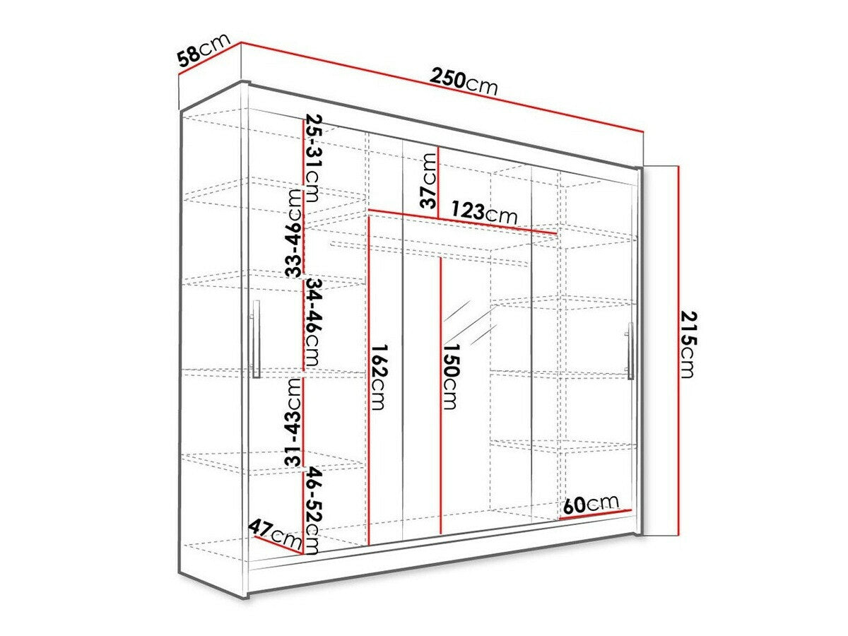 Garderobe Closico 122