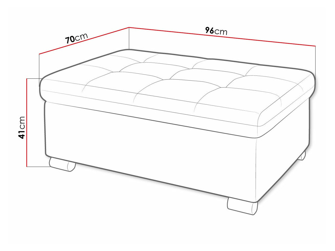 Polstret bænk Comfivo 118