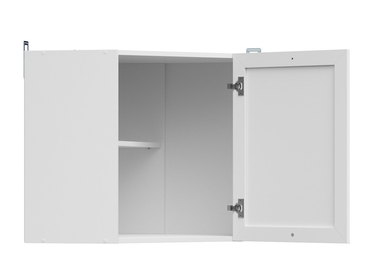 Modulært hjørnevægskab Classic White 106