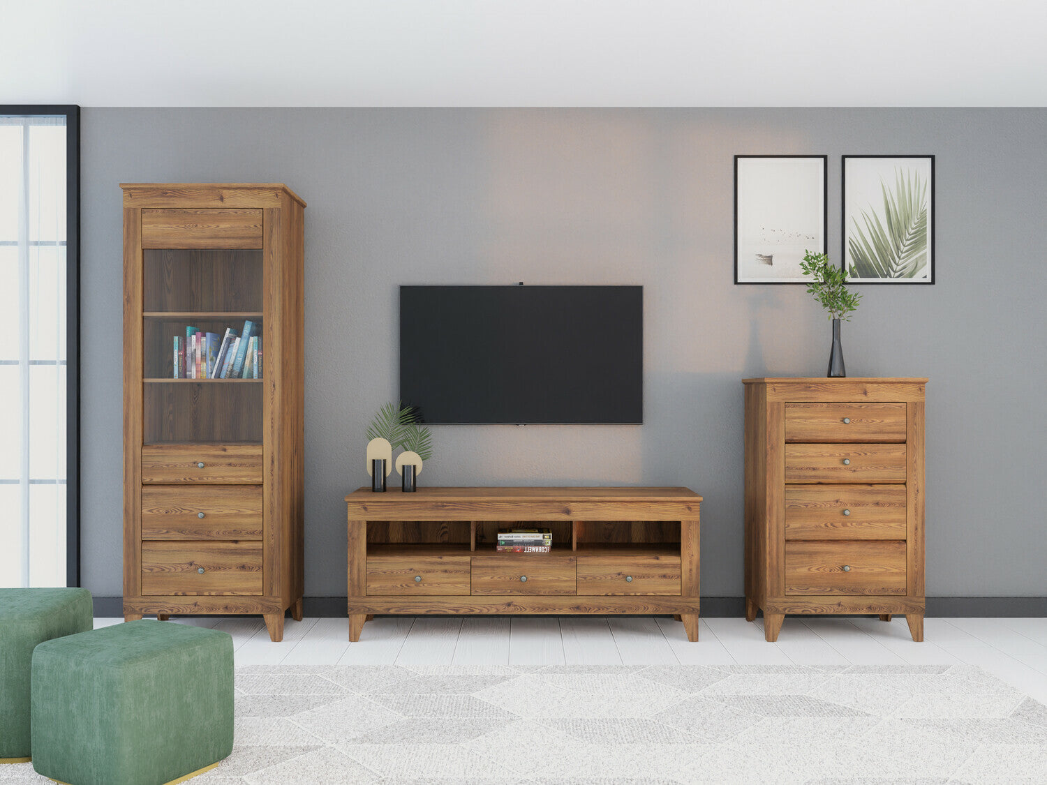 Stuemøbler-sæt Lirmora 123