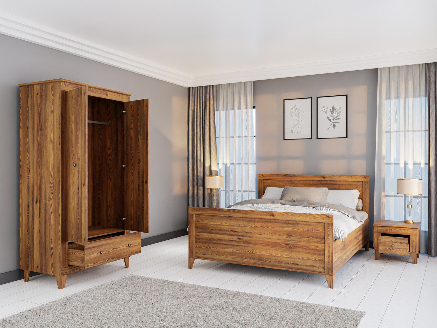 Soveværelses-sæt Lirmora 126