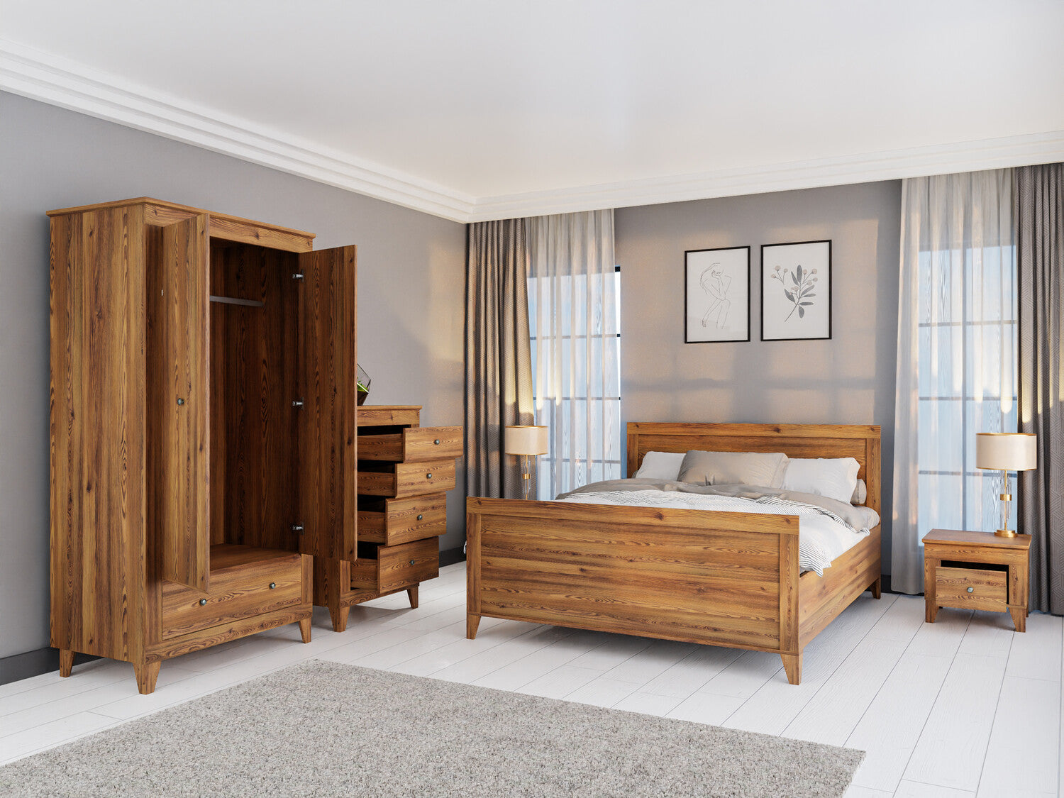 Soveværelses-sæt Lirmora 126