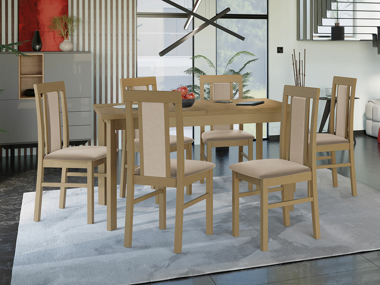 Spisestue-sæt Victorville 315