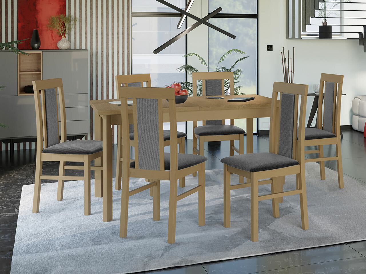 Spisestue-sæt Victorville 315