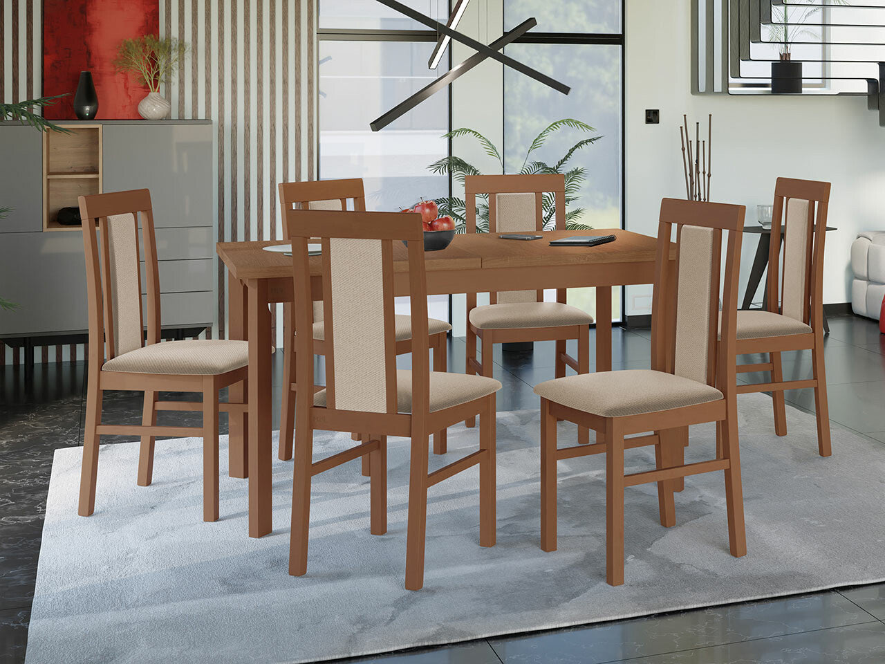 Spisestue-sæt Victorville 315