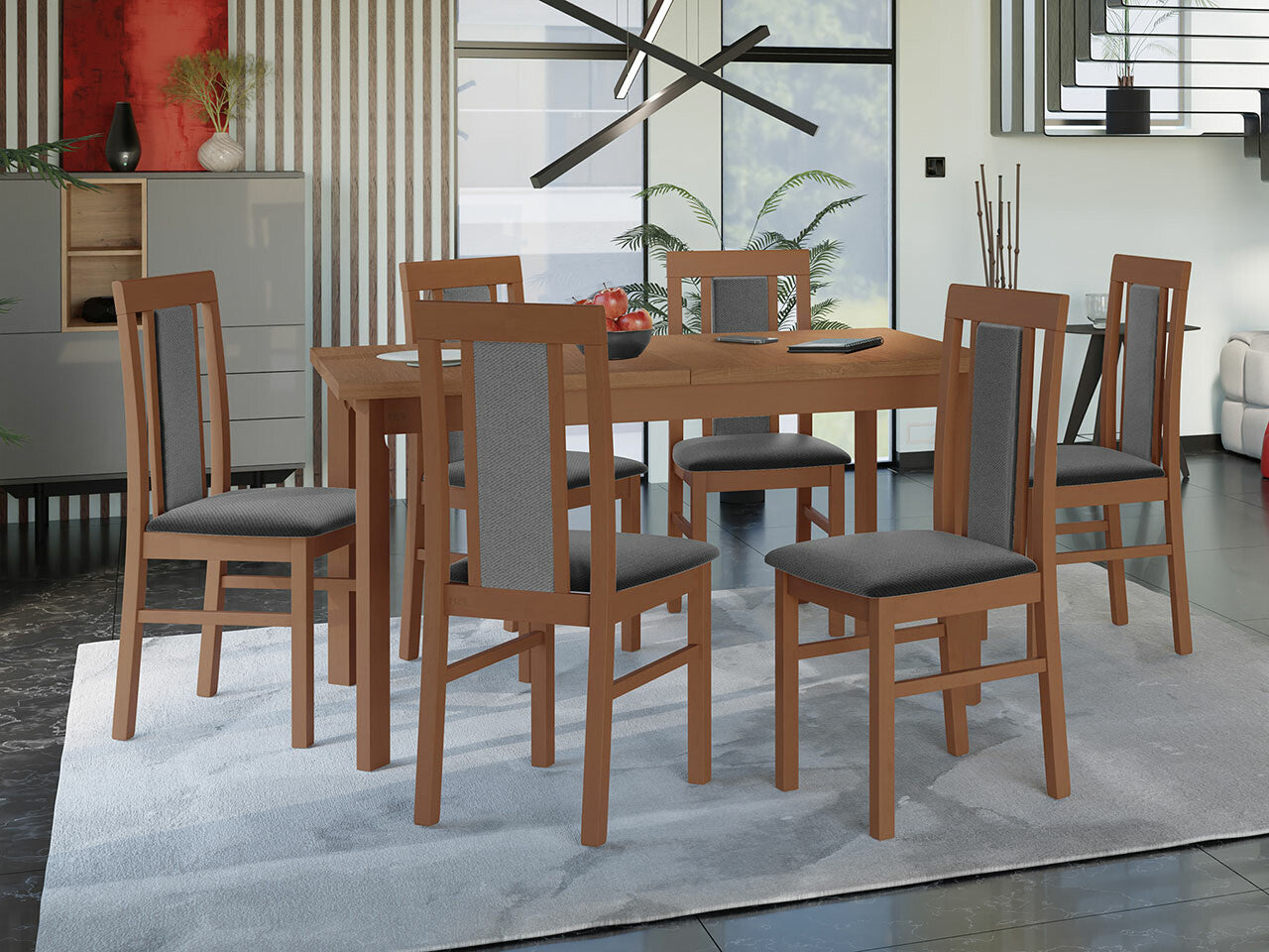 Spisestue-sæt Victorville 315