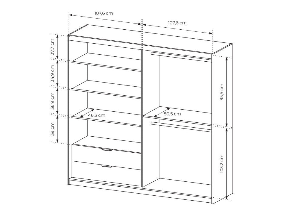 Garderobe Kingston V100