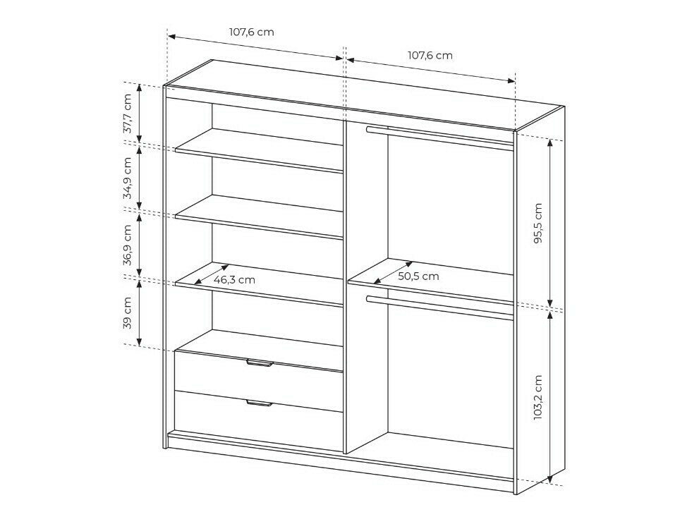Garderobe Kingston V100