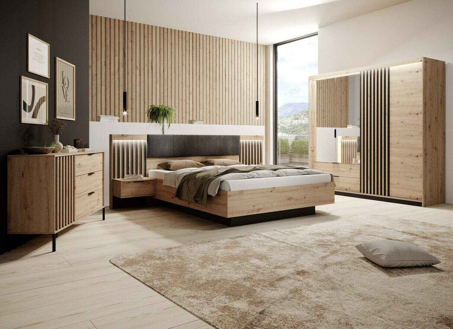 Et sæt natborde Kingston V105