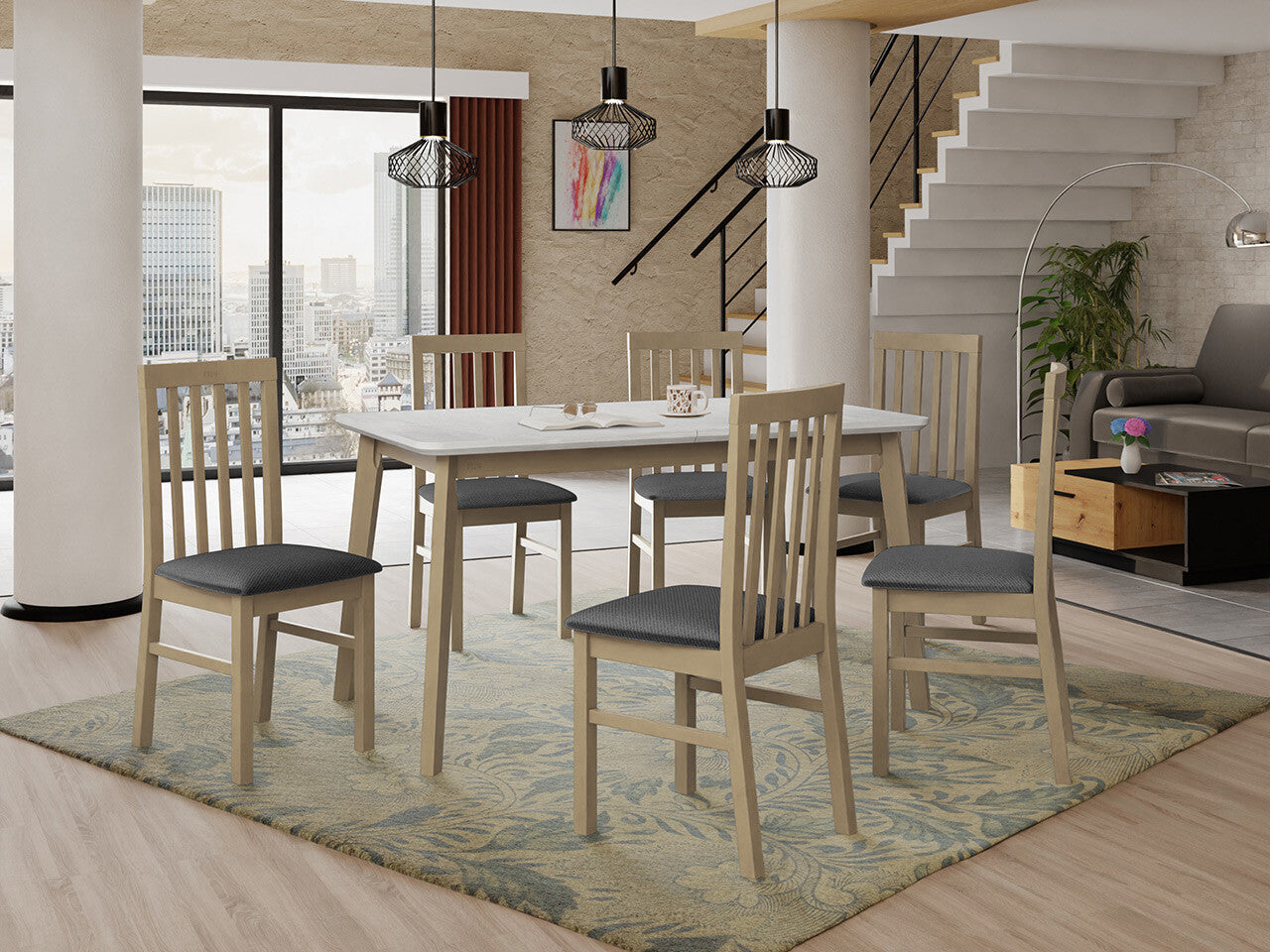 Spisestue-sæt Victorville 267