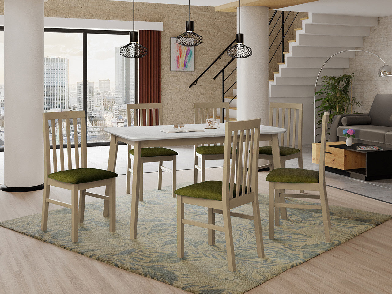 Spisestue-sæt Victorville 267