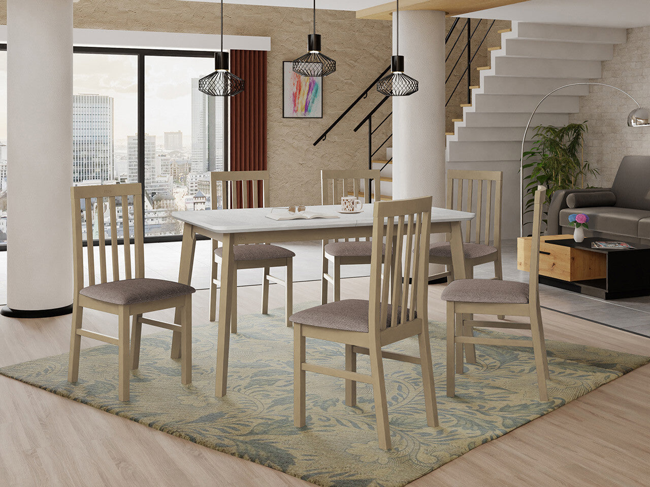 Spisestue-sæt Victorville 267