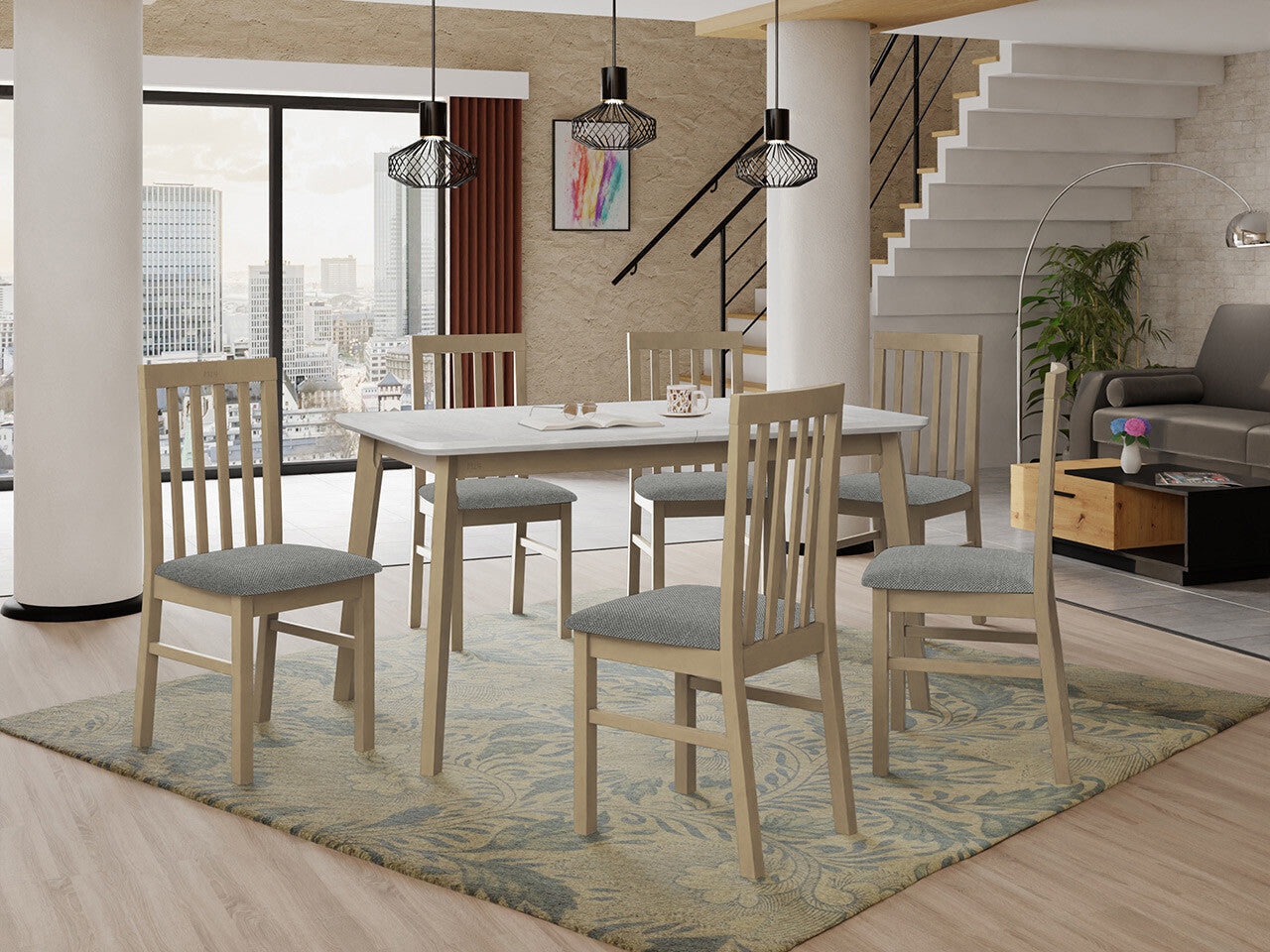 Spisestue-sæt Victorville 267