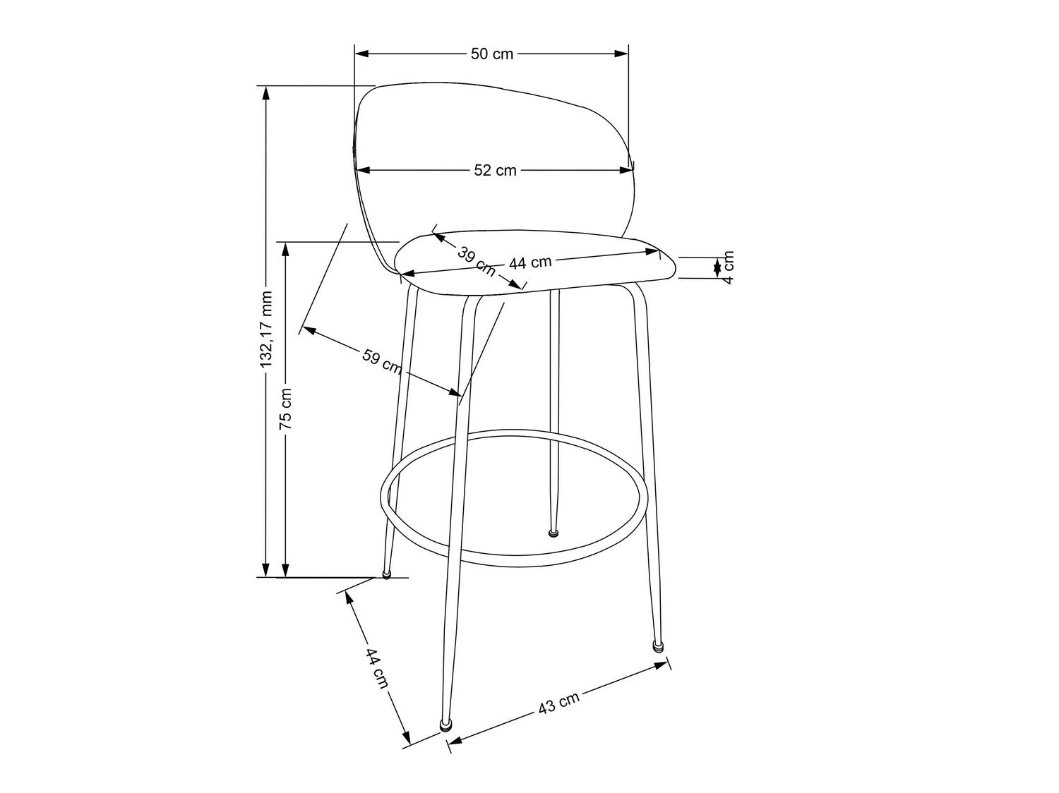 Barstol Houston 1554