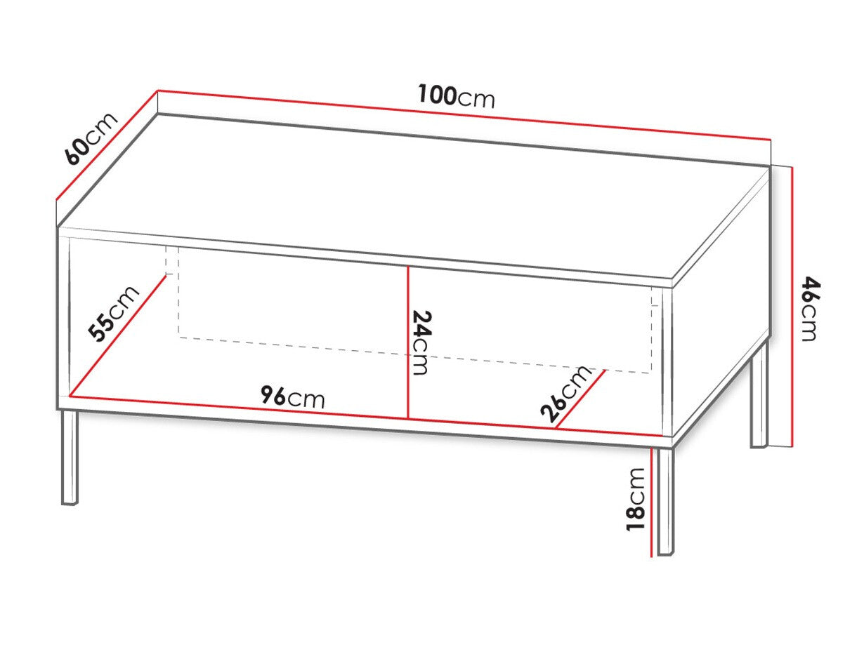 Sofabord Verteni 104