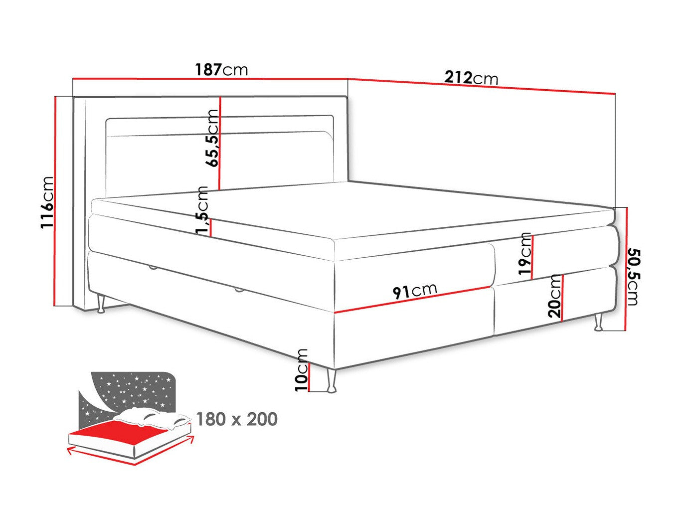 Kontinentalseng ComfiDream 182
